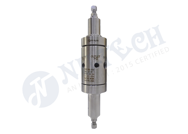 TWO STAGE PRESSURE REGULATOR HP - 290 TWO STAGE PRESSURE REGULATOR HP - 290